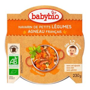 Babybio - Navarin de petits Légumes Agneau français - dès 12 mois - 230g