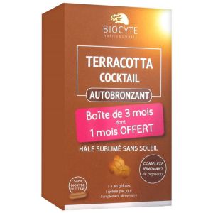 Biocyte - Terracotta Cocktail Autobronzant - 3 x 30 gélules