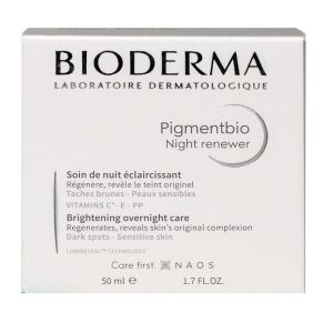 Bioderma - Pigmentbio night renewer soin de nuit éclaircissant - 50 ml