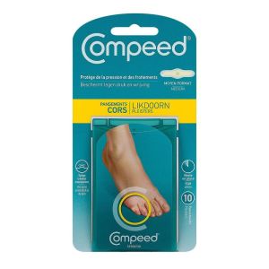 Compeed - Cors - 10 pansements format moyen