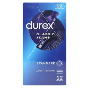 Durex -  Préservatifs Classic jeans x12