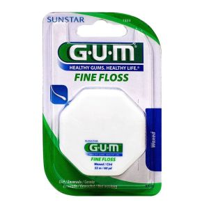 GUM - Fil dentaire Fine Floss waxed - 55 m