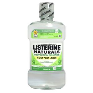 Listerine - Bain de bouche quotidien protection gencives - 500ml