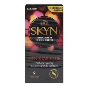 Manix - Skyn Cocktail club - 9 préservatifs