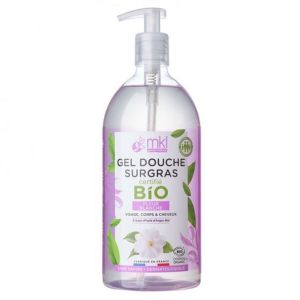 mkl Green nature - Gel douche surgras bio fleur blanche - 1 L