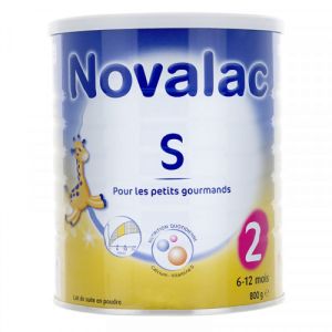 Novalac - S 2ème âge lait en poudre - 800g
