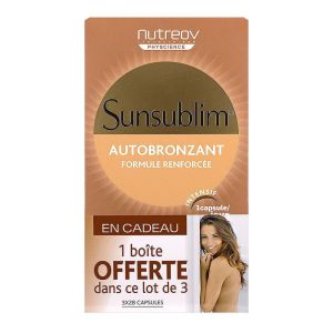 Nutreov - Sunsublim Autobronzant formule renforcée