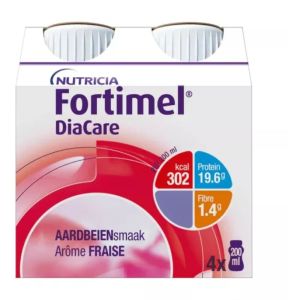 Nutricia - Fortimel Diacare fraise 4x200ml