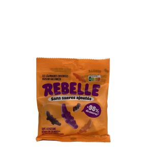 Rebelle - Les légendaires crocodiles version halloween - bonbons sans sucres ajoutés - 50g