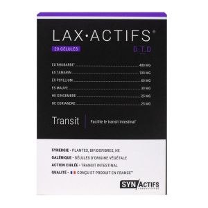 SYNActifs - Transitactifs - 20 gélules