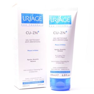 Uriage - Cu Zn gel nettoyant anti-irritations - 200 ml