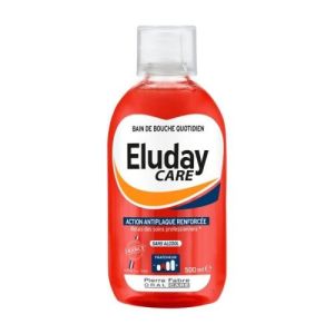 Eluday Care - Bain de bouche action antiplaque renforcée - 500 ml