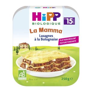 HiPP - Lasagnes à la bolognaise - 250 g dès 15 mois
