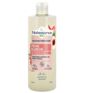 Natessance - BIO Douche parfumée à la pêche blanche - 500ml