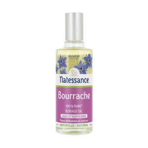 Natessance - Huile végétale de bourrache 100 % pure - 50 ml