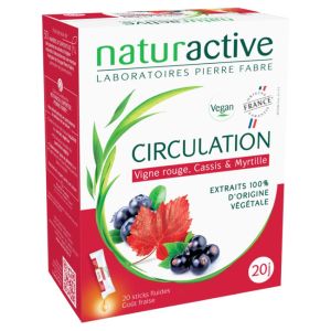 Naturactive - Circulation - 20 sticks fluides