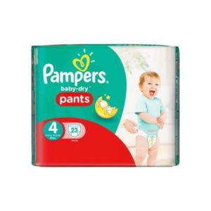 Pampers - Baby dry Pants - Taille 4 - 23 couches