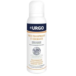 Urgo - Crème mousse Pieds transpirant et odorants - 125ml