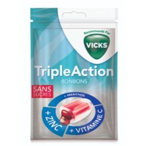 Vicks - Bonbon triple action - 72g