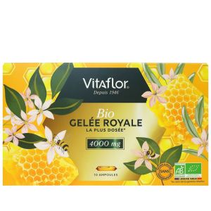 Vitaflor - Gelée Royale Bio 4000mg - 10 ampoules