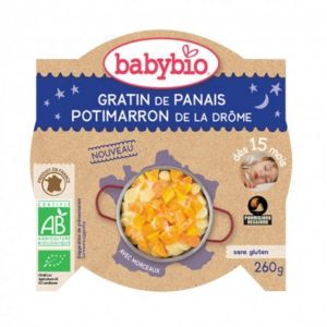 Babybio - Gratin de panais Potimarron du Val de Loire dès 15 mois - 260g