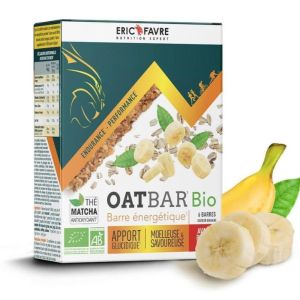 Eric Favre - Oatbar Bio Barre énergétique banane - 6 barres