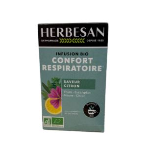 Herbesan - Infusion bio n°14 respiratoire - 20 sachets