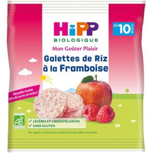 HiPP - Galettes de riz à la framboise - 30 g - dès 10 mois