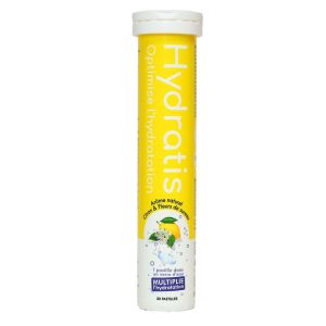 Hydratis - Pastille de réhydratation citron & fleur de sureau - 20 pastilles