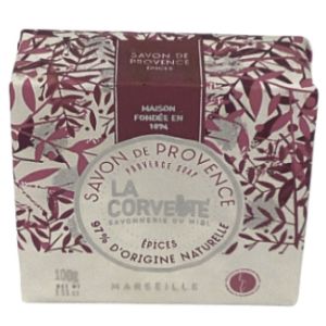 La corvette - Savon de provence Epices - 100g