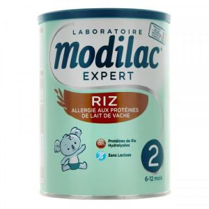 Modilac - Expert Riz lait en poudre 2ème âge - 800g