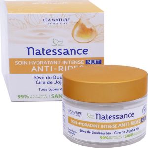 Natessance - Soin hydratant intense nuit anti-rides - 50 ml