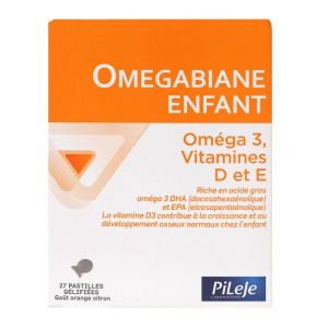 Pileje - Omégabiane enfant 27 pastilles