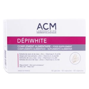 ACM - Dépiwhite Complément alimentaire - 60 gélules