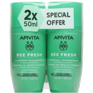 Apivita - Bee Fresh Déodorant 24H - 2x50ml