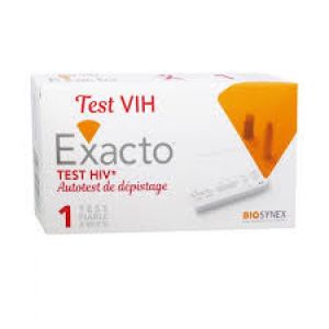 Exacto - Test VIH Autotest de dépistage - 1 test