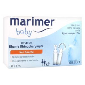 Gilbert - Marimer Baby Nez Bouché - 18x5ml unidoses