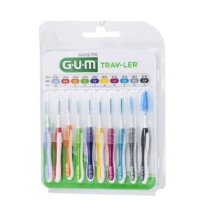 Gum - Trav-Ler Brossettes Interdentaires - 10 brosses