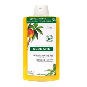 Klorane - Shampooing mangue nutrition - 400mL