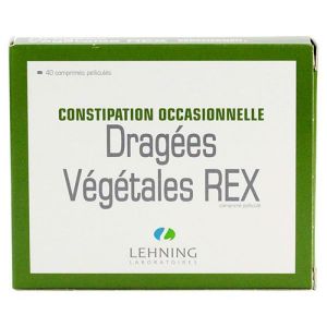 Lehning - Dragées végétales REX - 40 comprimés
