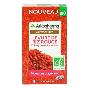 Arkopharma - Levure de riz rouge Cholestérol - 120 gélules