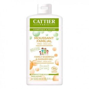 Cattier - Moussant Familial Millet Aloe Vera - 500ml