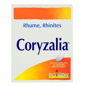Coryzalia - Rhume, rhinites - 40 comprimés