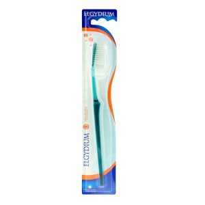 Elgydium - Brosse à dents Performance - Brosse médium