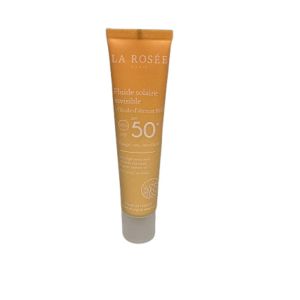La Rosée - Fluide Solaire Invisible à l'Huile d'Abricot Bio SPF50+ - 40ml