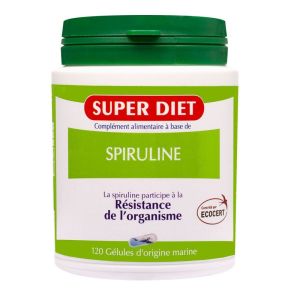 Superdiet - Spiruline - 120 gélules