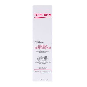 Topicrem - Hydra+ Soin éclat contour des yeux -15 ml