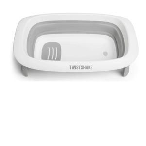 Twistshake - Baignoire bébé 0 m+ gris pastel