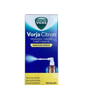 Vicks - Vorja citron maux de gorge - 30ml