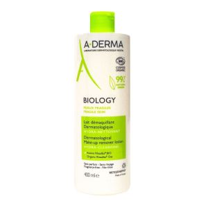 A-Derma - Biology lait démaquillant dermatologique - 400ml